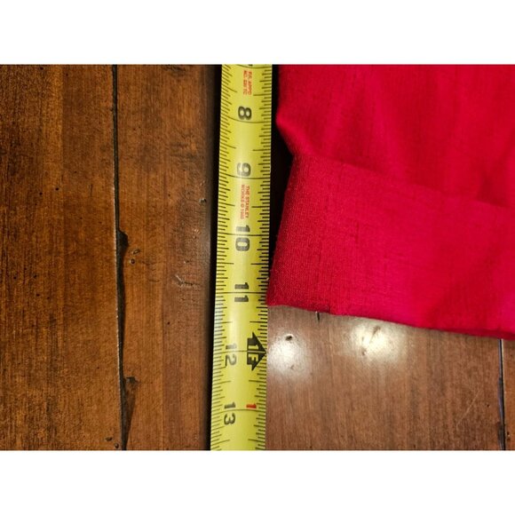 Vintage Haband for her Blazer Size XL Hot Pink one button Oversized roll sleeve - Picture 4 of 9